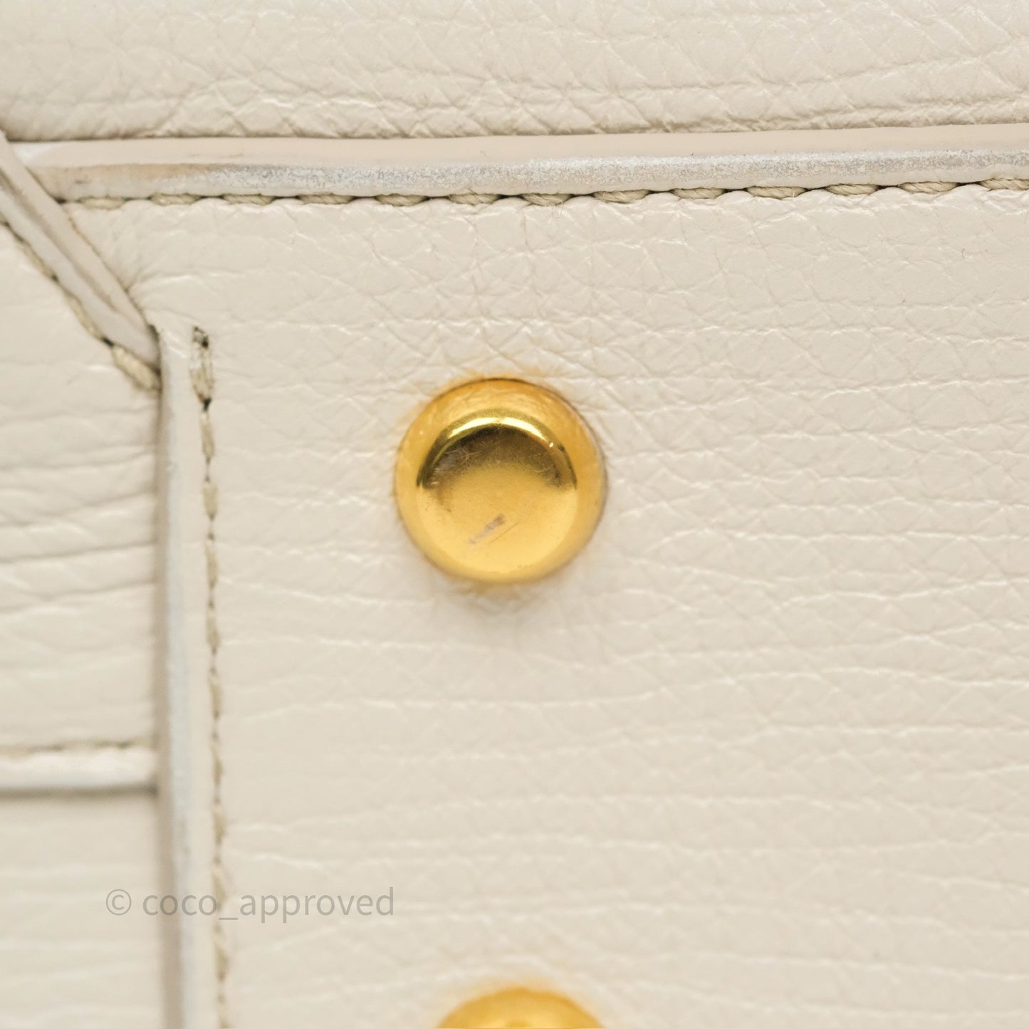 Bottega Veneta Small Arco Plaster Grainy Calfskin