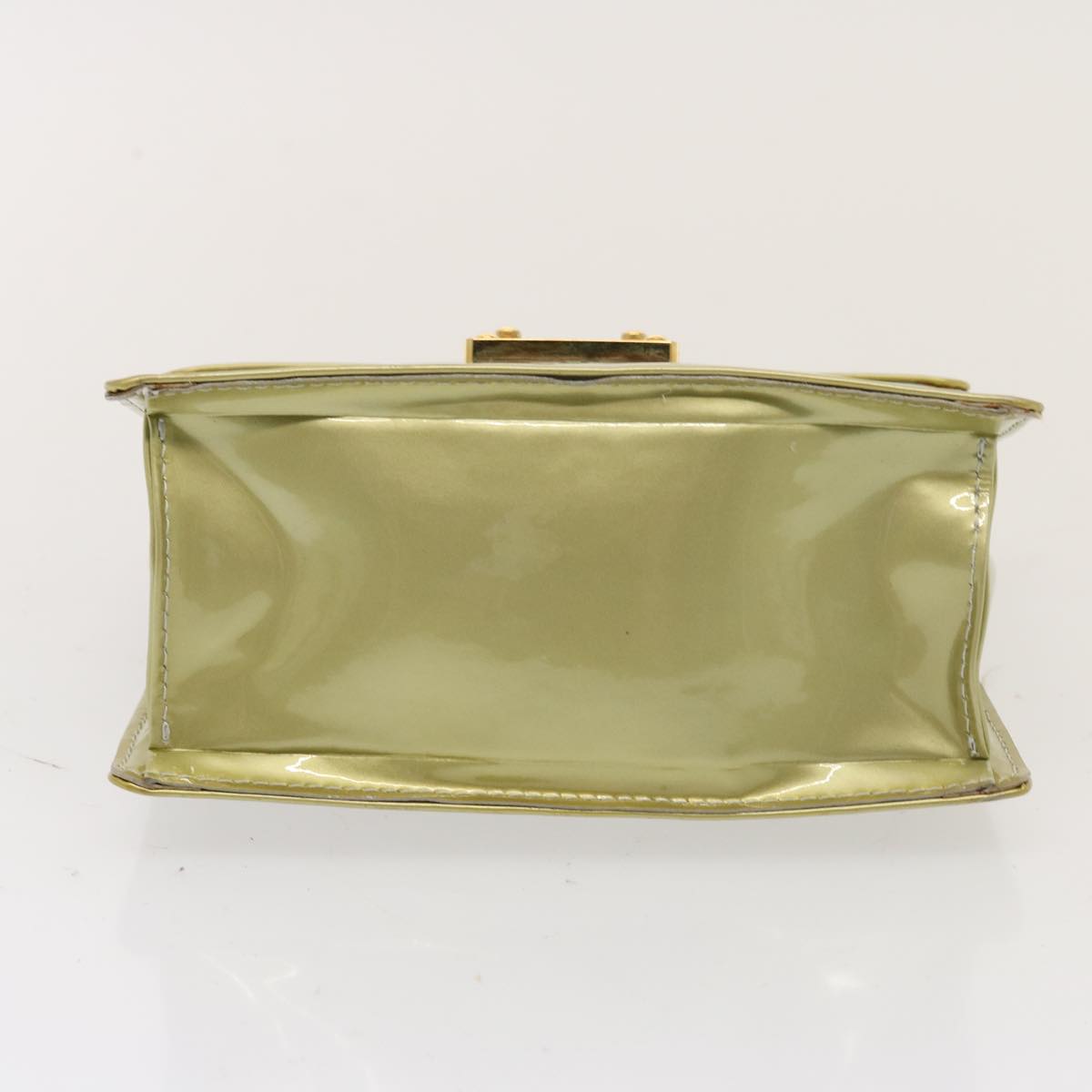 LOUIS VUITTON Monogram Vernis Spring Street Hand Bag Gris M91029 LV 77147