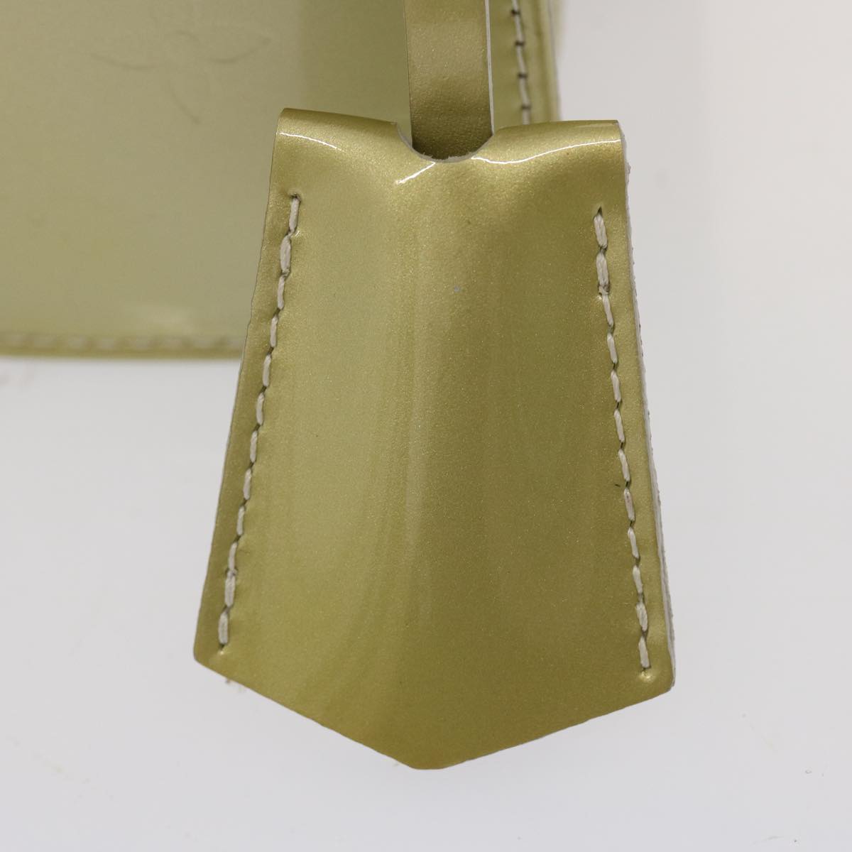 LOUIS VUITTON Monogram Vernis Spring Street Hand Bag Gris M91029 LV 77147