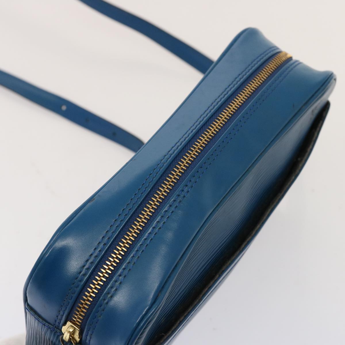 LOUIS VUITTON Epi Trocadero 23 Shoulder Bag Blue M52305 LV 77150