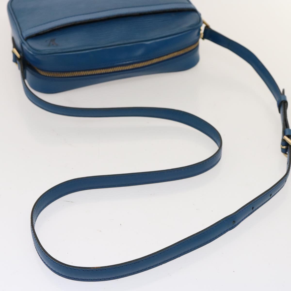 LOUIS VUITTON Epi Trocadero 23 Shoulder Bag Blue M52305 LV 77150