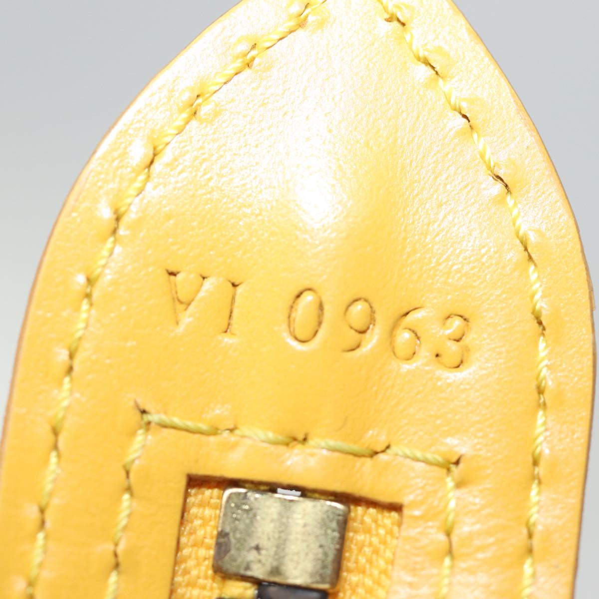 LOUIS VUITTON Epi Saint Jacques Shopping Shoulder Bag Yellow M52269 77187