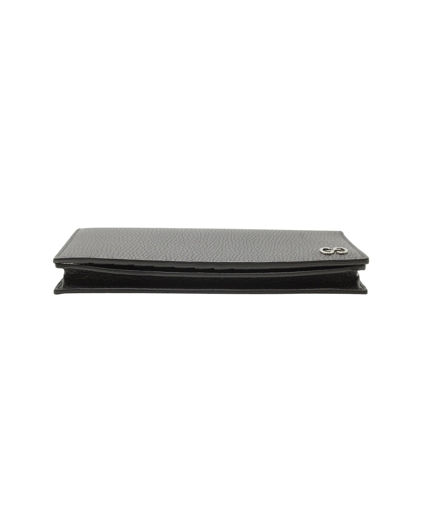 Luxury Gucci Trending 2025 Logo Long Wallet in Black Leather