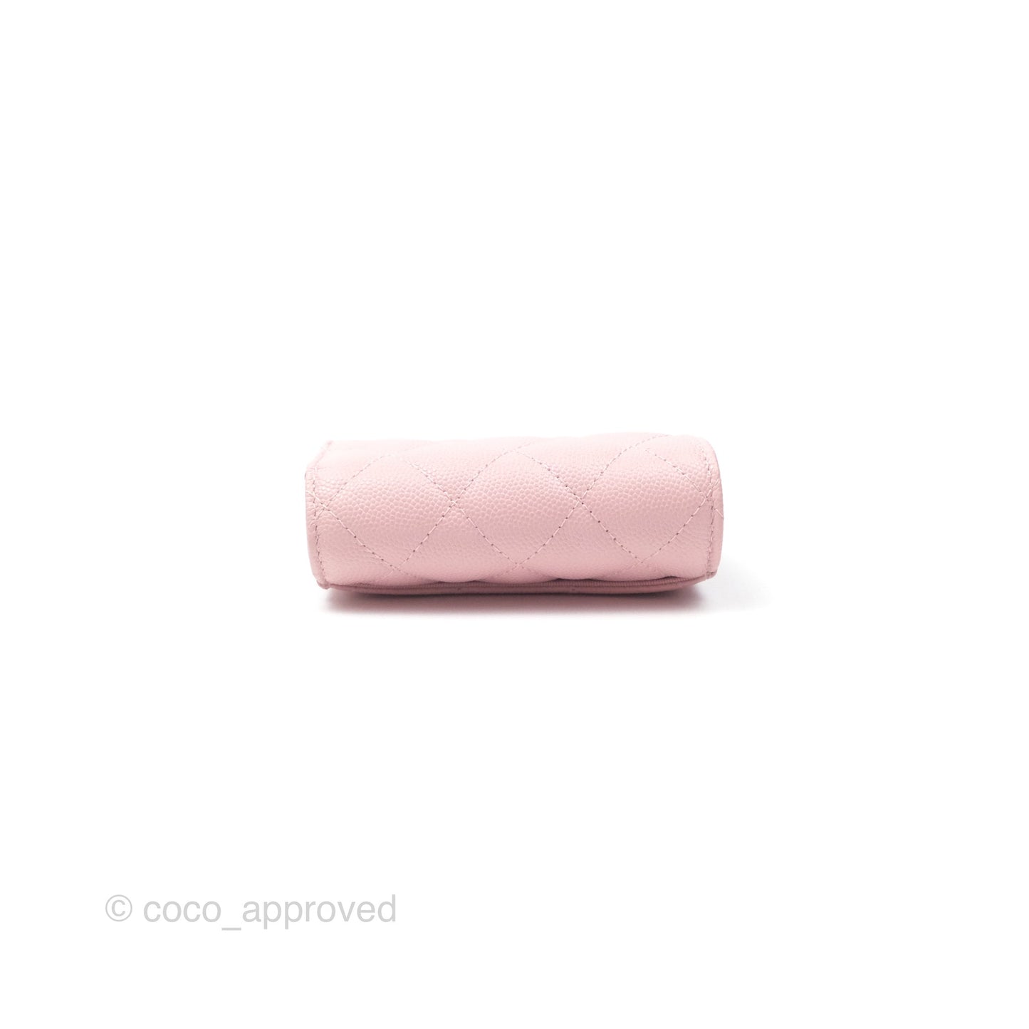 Chanel Classic Short Flap Wallet Pink Caviar Gold Hardware