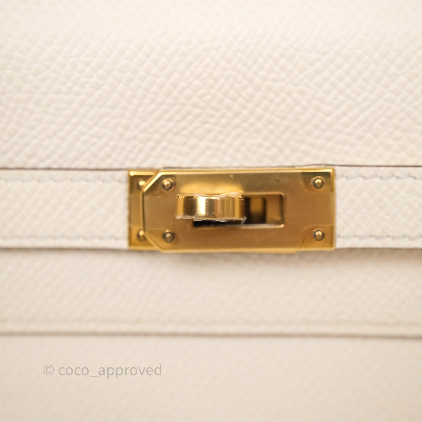Hermès Kelly To Go Wallet Nata I2/ Jaune Poussin 1Z Epsom Gold Hardware