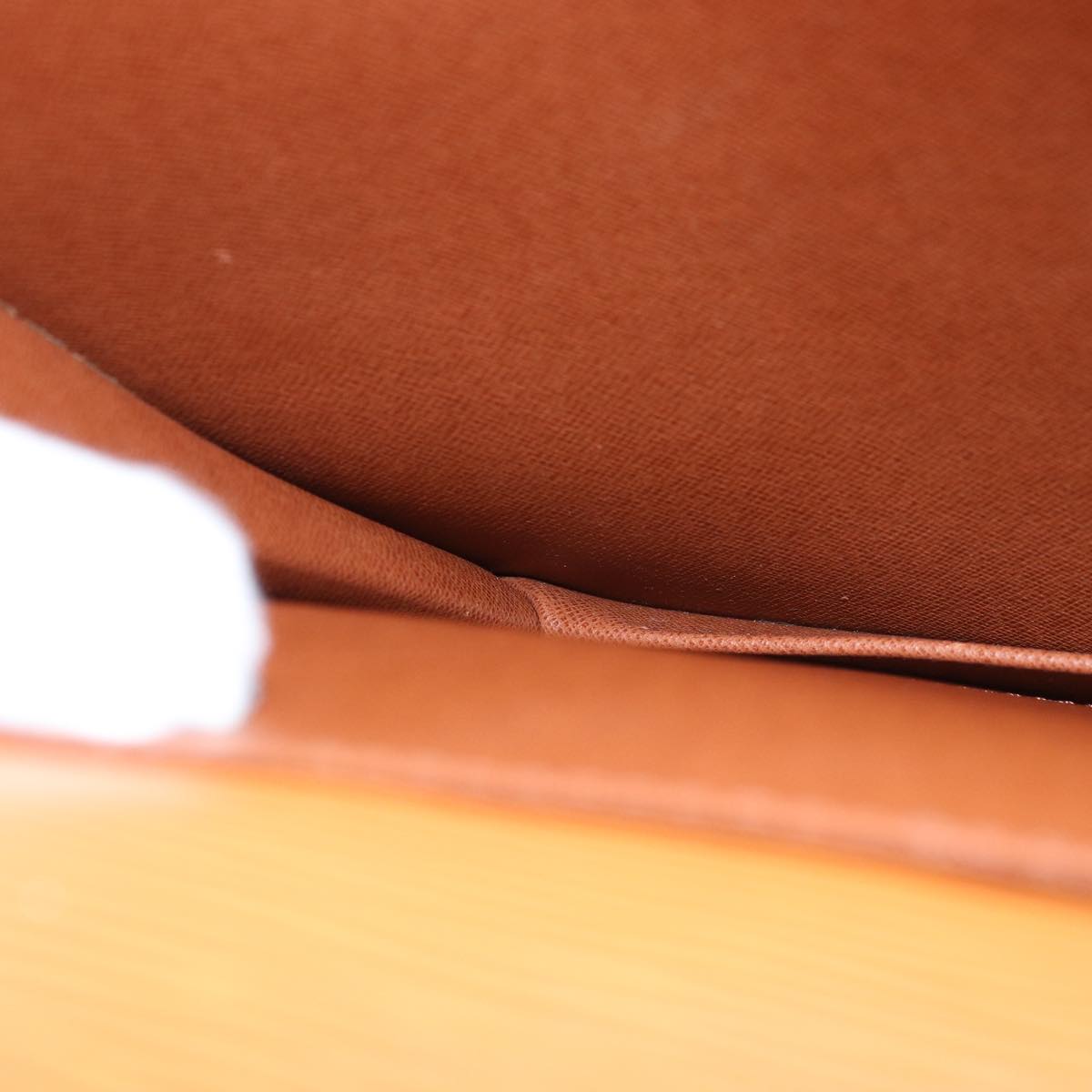 LOUIS VUITTON Epi Serviette Conseiller Briefcase Brown M54423 LV 77227