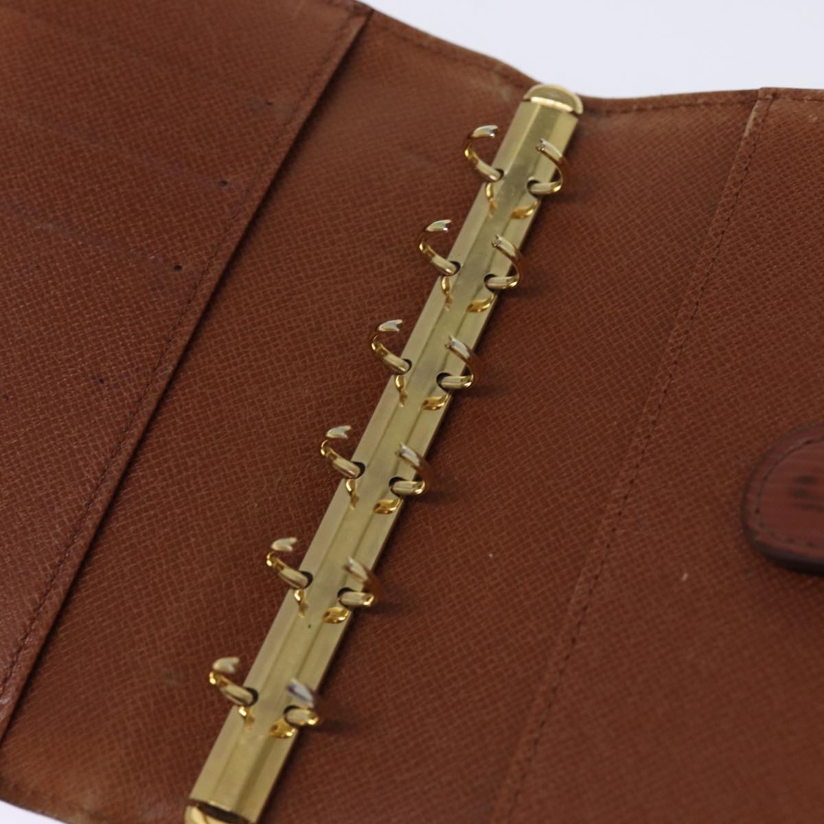 LOUIS VUITTON Epi Agenda PM Day Planner Cover Brown R20053 LV 77237