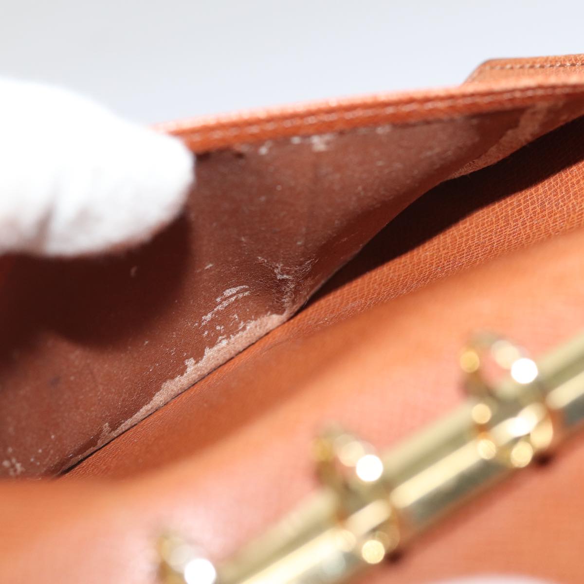 LOUIS VUITTON Epi Agenda PM Day Planner Cover Brown R20053 LV 77237