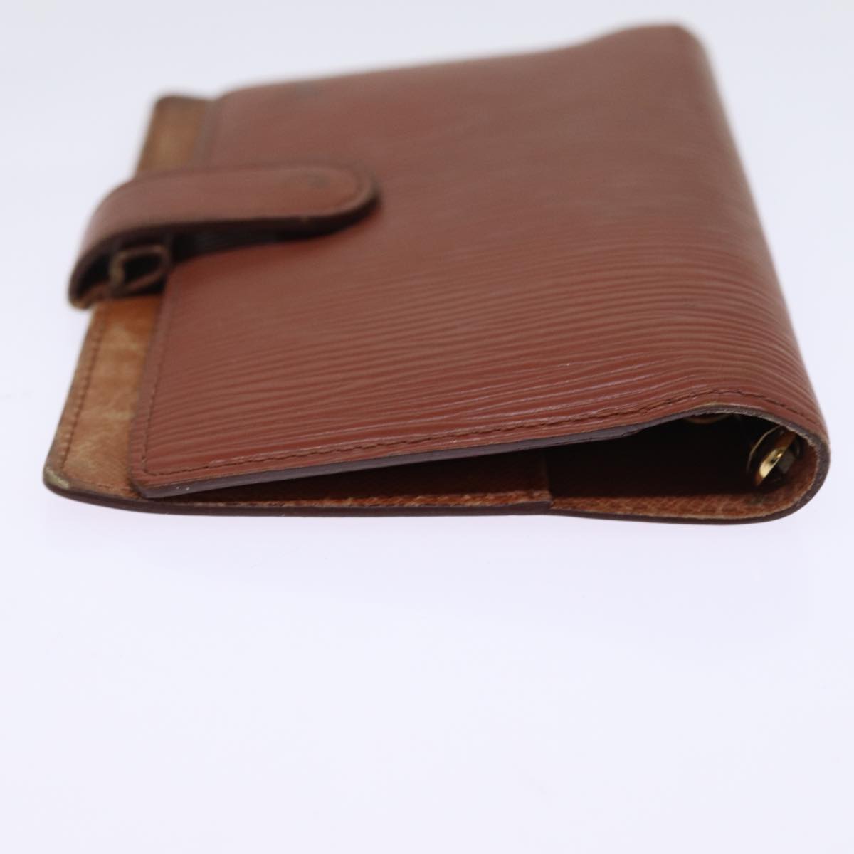 LOUIS VUITTON Epi Agenda PM Day Planner Cover Brown R20053 LV 77237