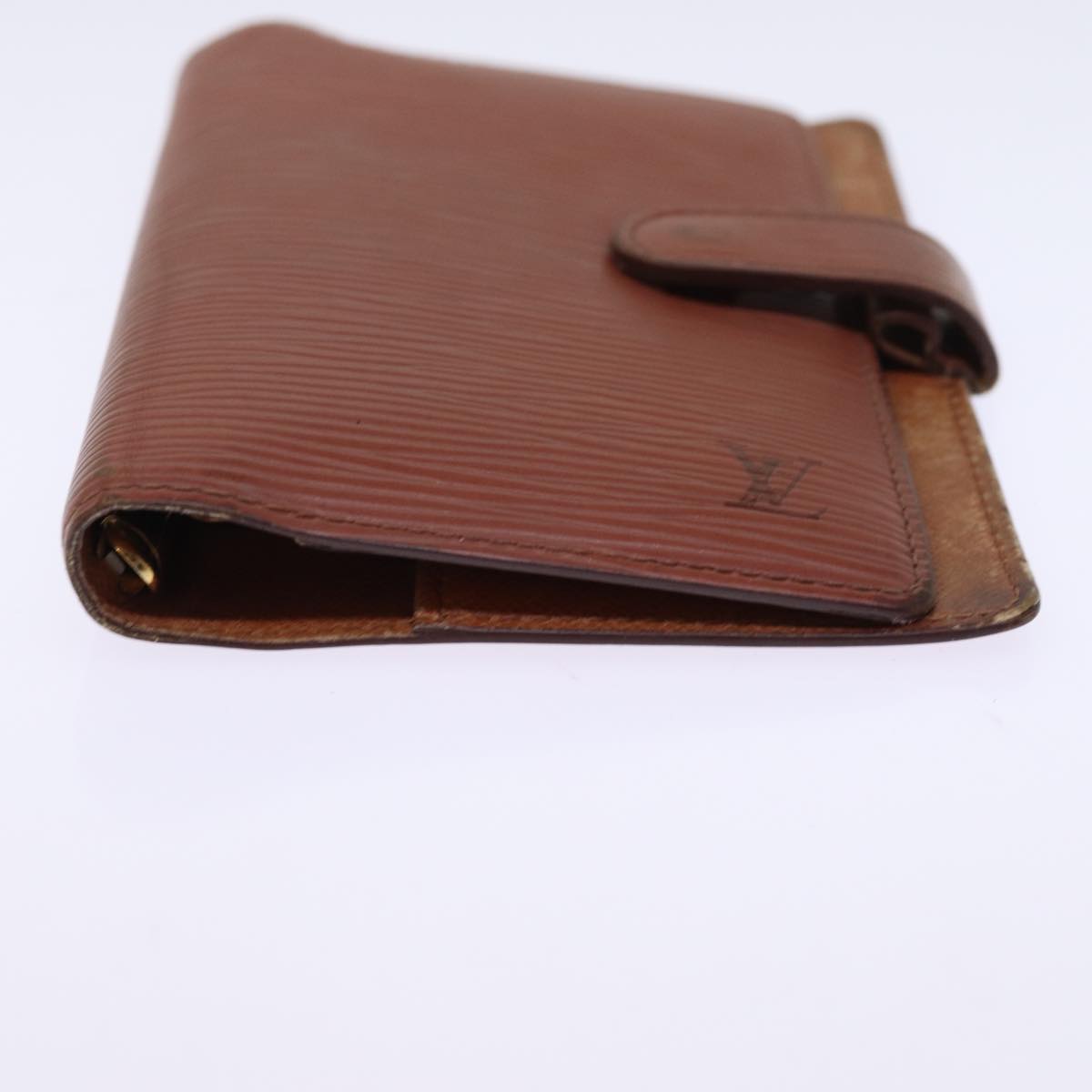 LOUIS VUITTON Epi Agenda PM Day Planner Cover Brown R20053 LV 77237