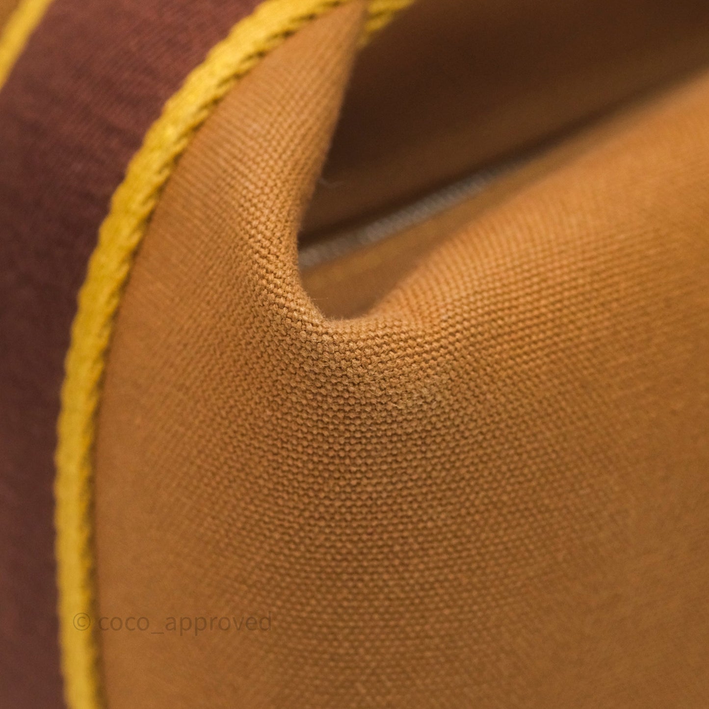 Hermès Small Bride-A-Brac Ocre Canvas