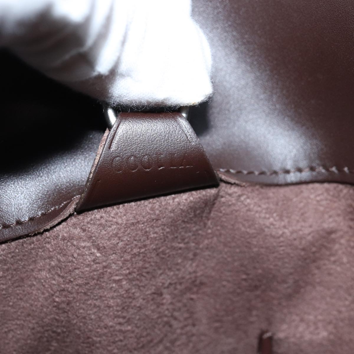 LOUIS VUITTON Epi Noctumble Hand Bag Brown M5452D LV 77319