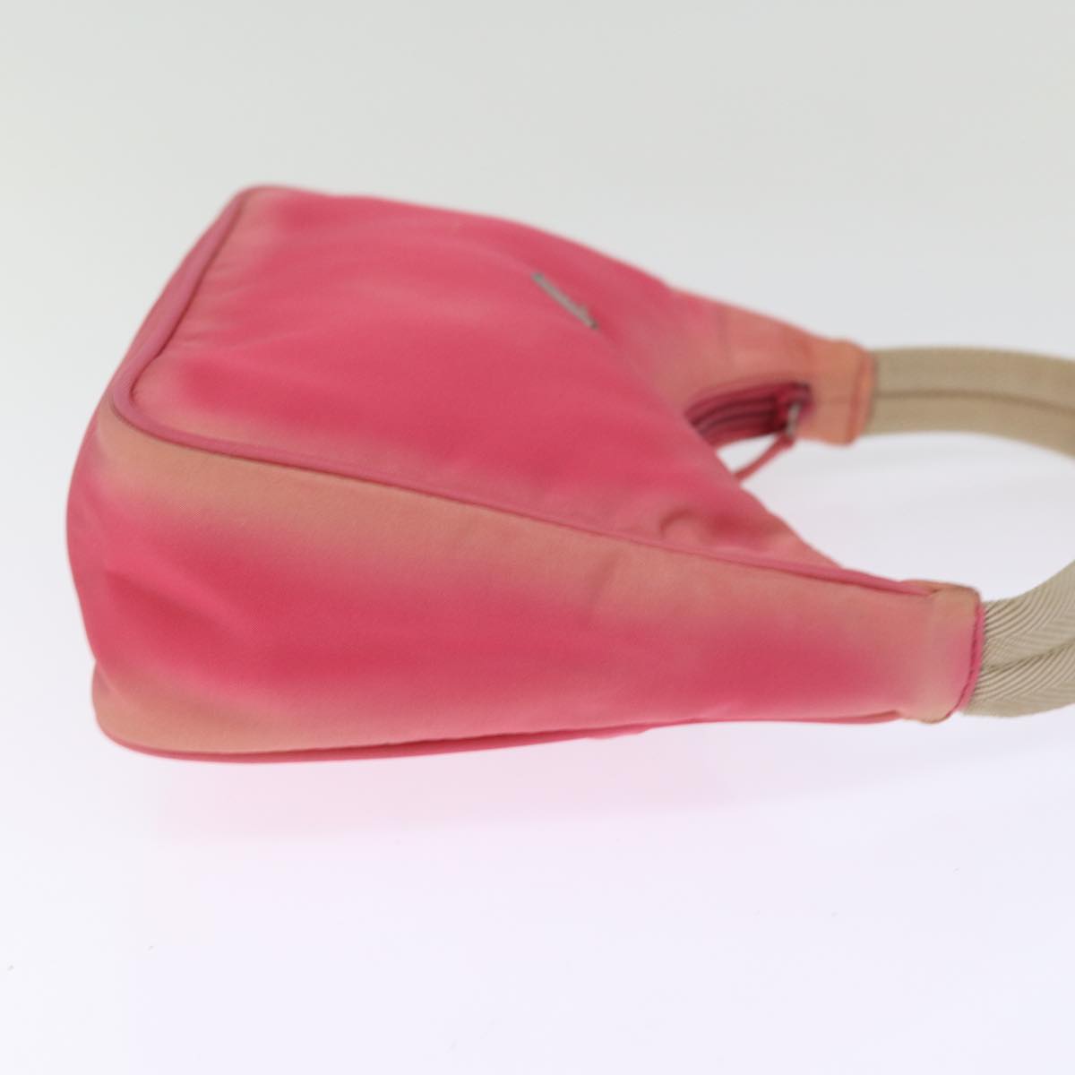 Luxury PradaHand Bag Nylon Pink 77341