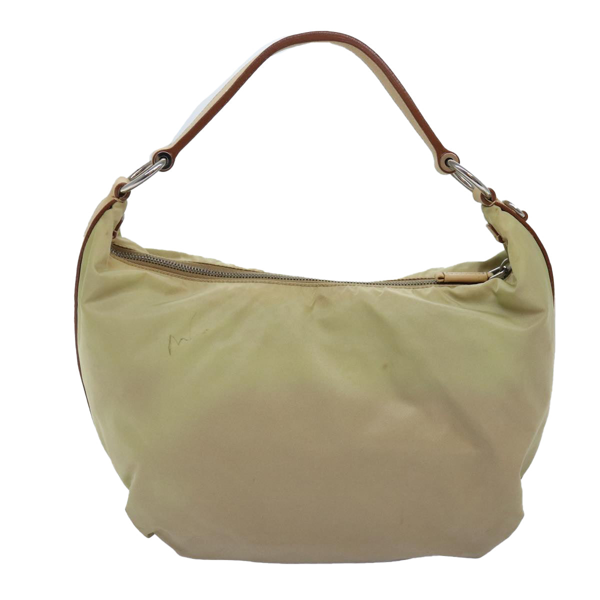 Luxury PradaShoulder Bag Nylon Beige 77348