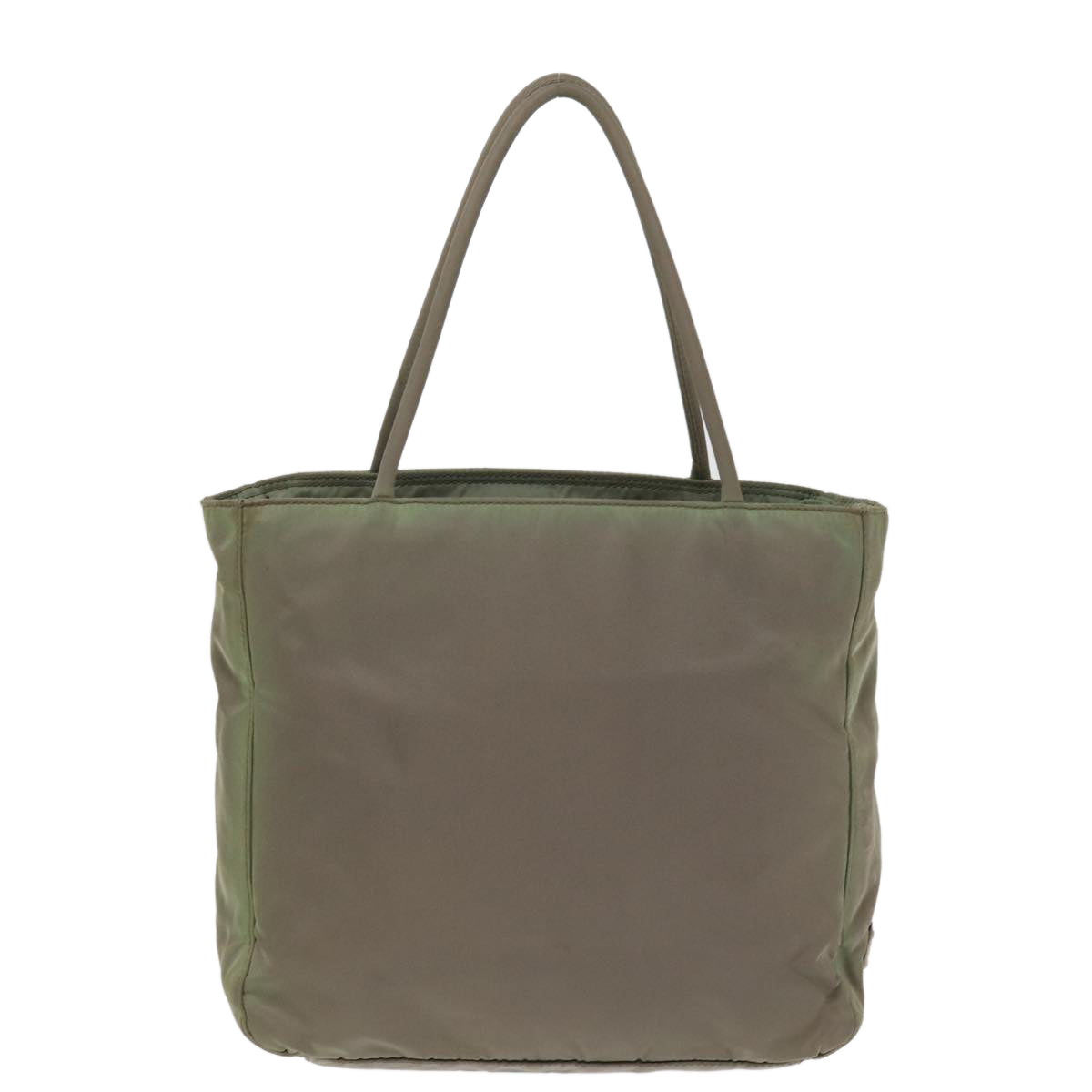 Luxury PradaHand Bag Nylon Khaki 77350