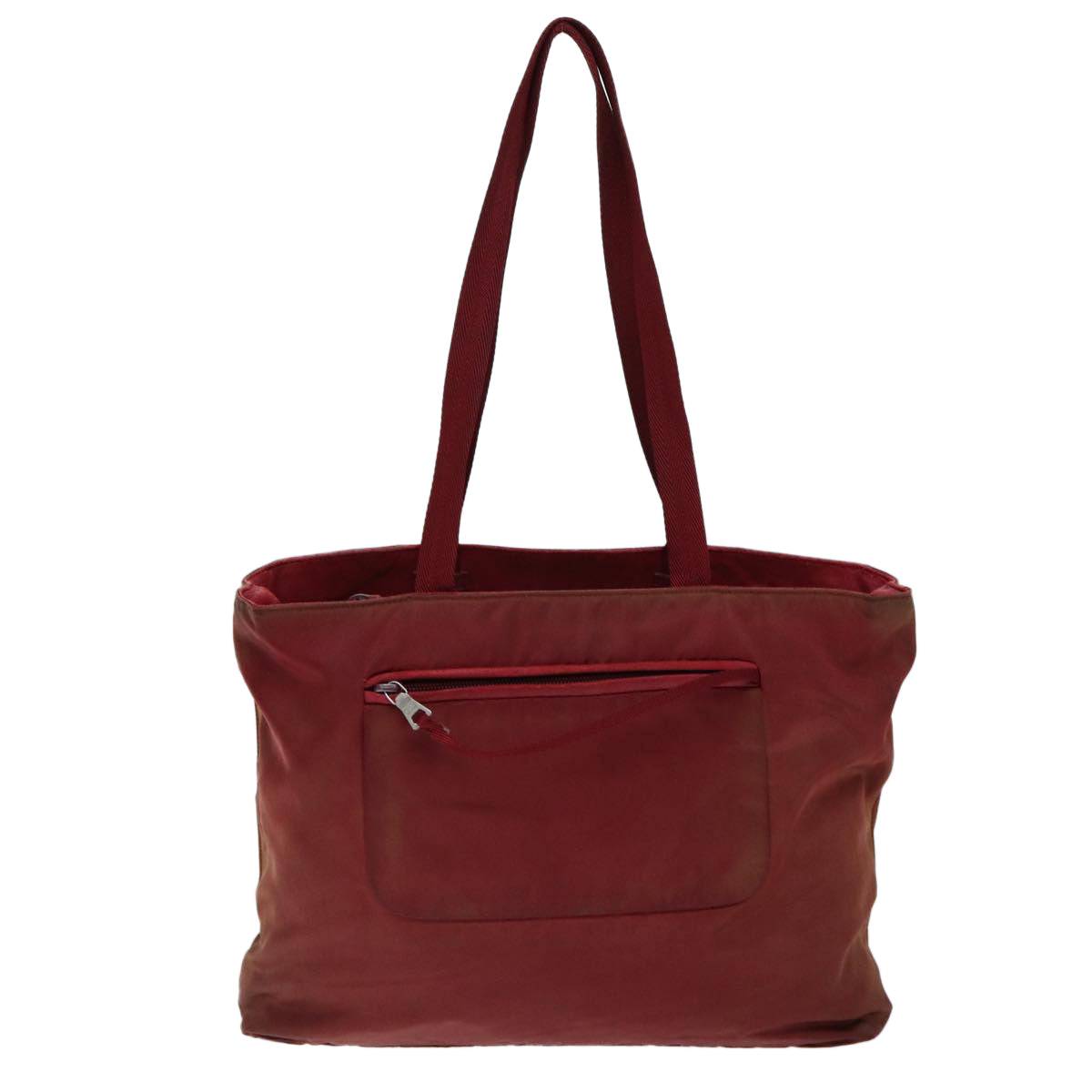 Luxury PradaHand Bag Nylon Red 77352