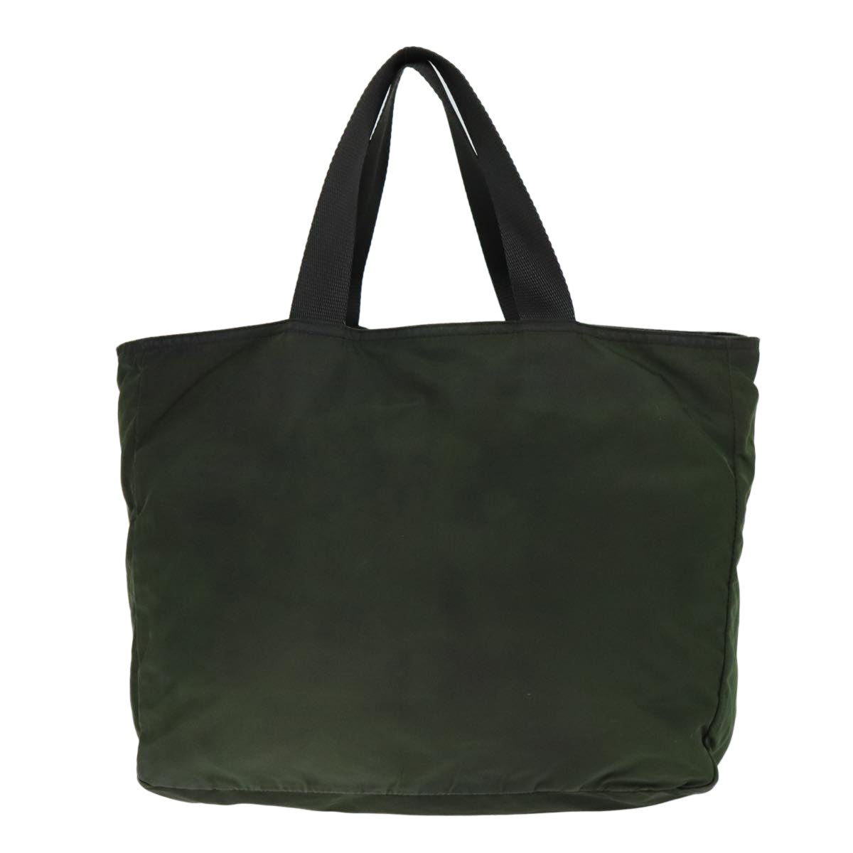 Luxury PradaTote Bag Nylon Khaki 77353