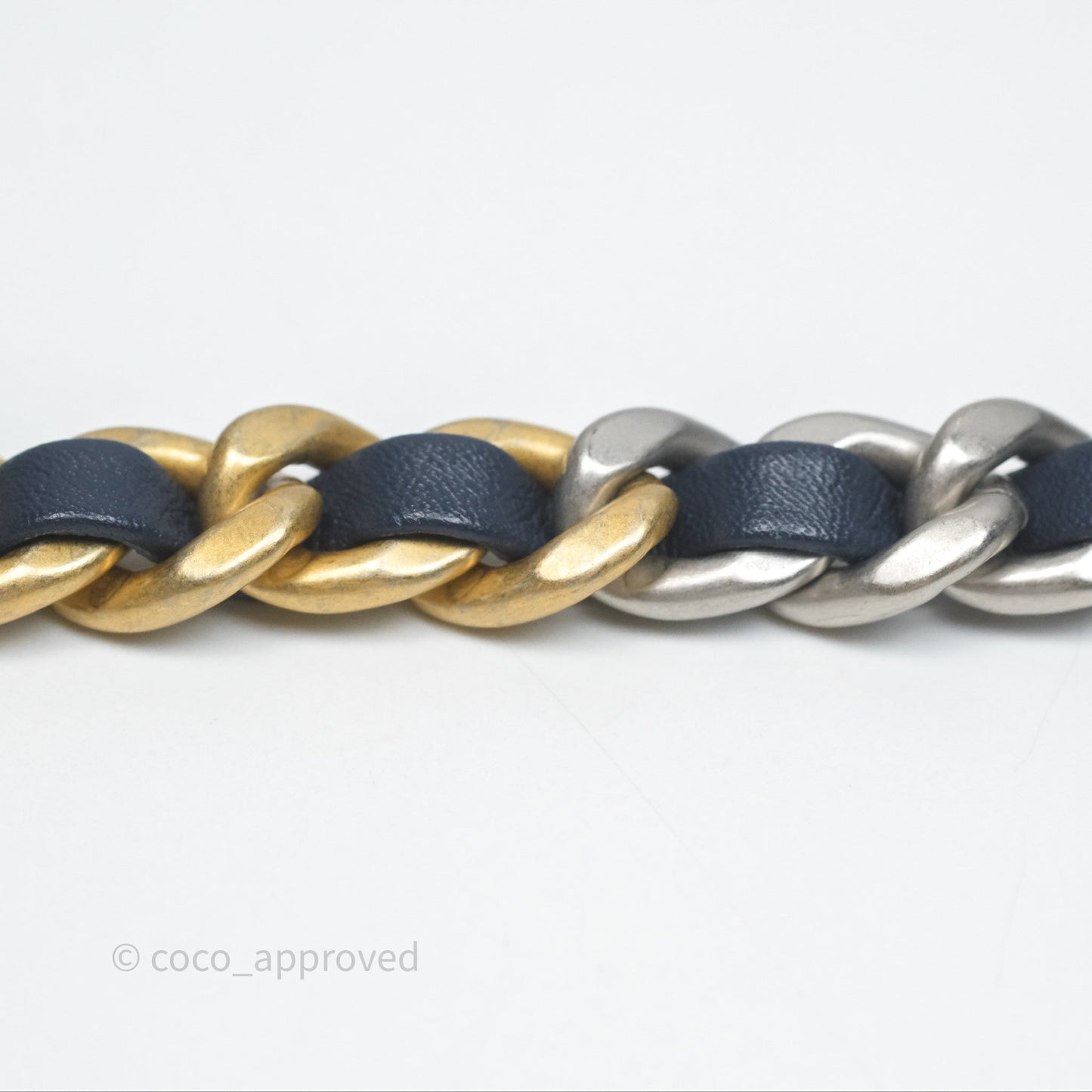Chanel 19 Small Denim Fabric Mixed Hardware 22P