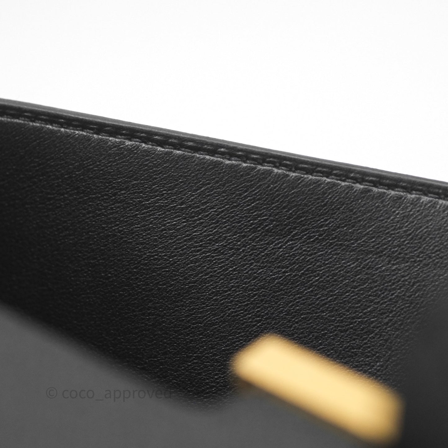 Hermès Constance Long To Go Wallet Black Noir 89 Epsom Gold Hardware