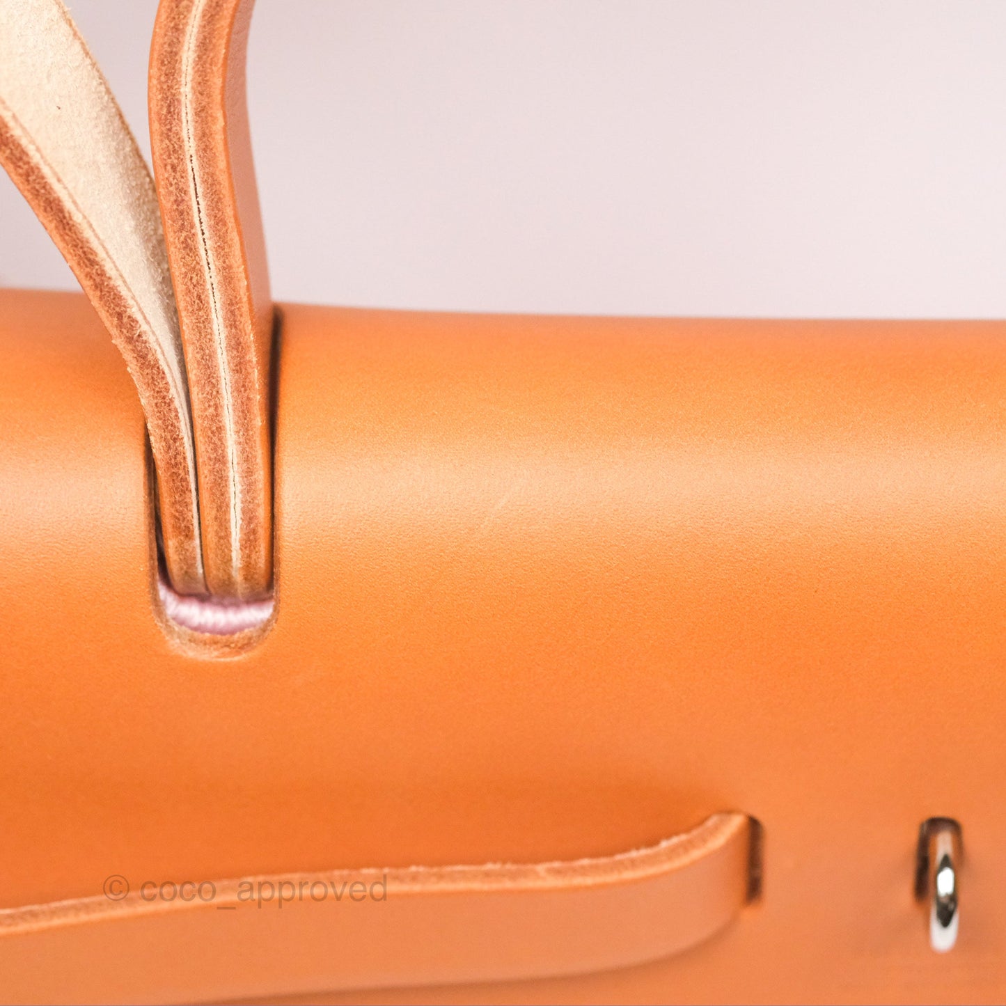 Hermès Herbag Zip 31 Rose Sakura 3Q Canvas Palladium Hardware