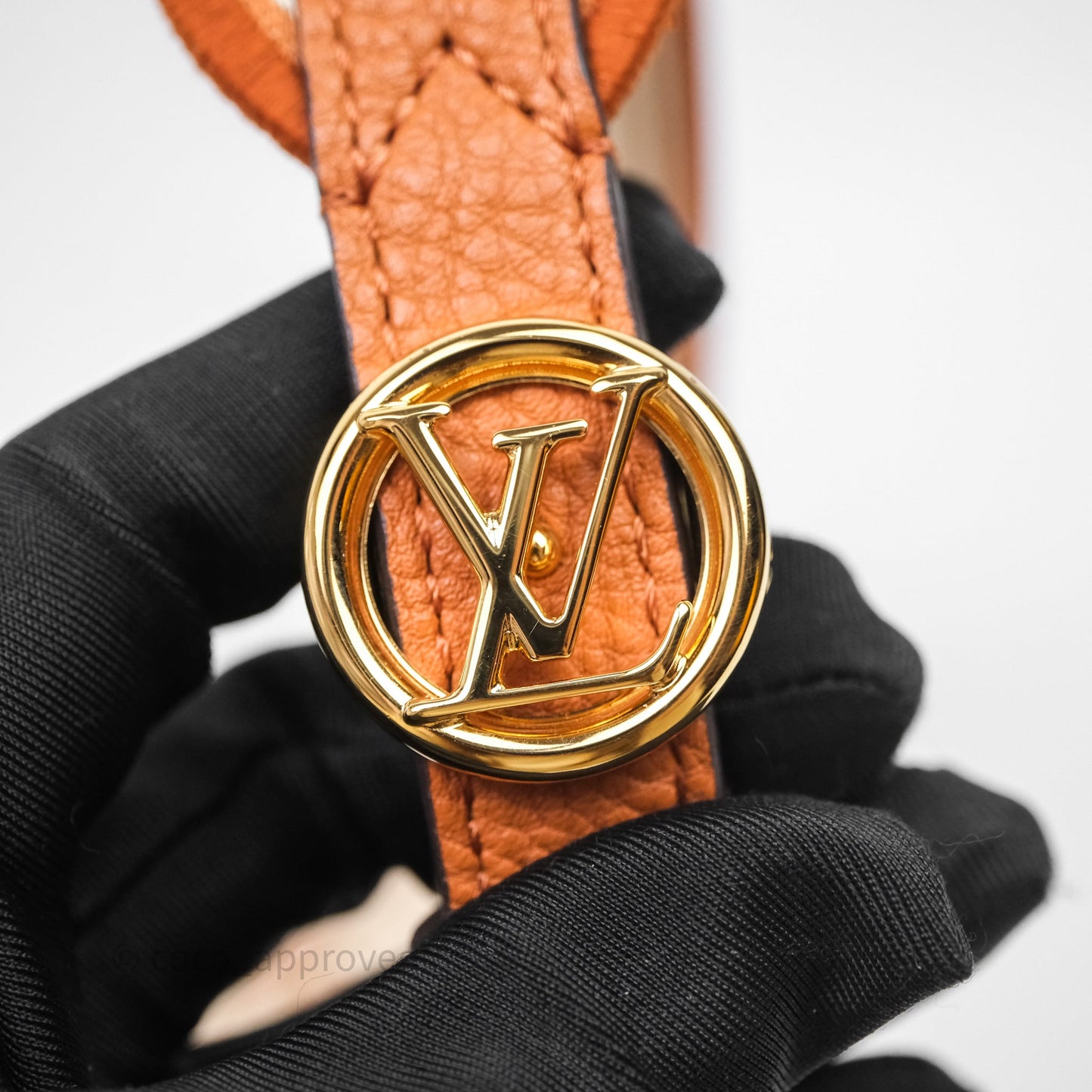 Louis Vuitton Pont 9 Soft PM Brown Grained Calfskin Gold Hardware