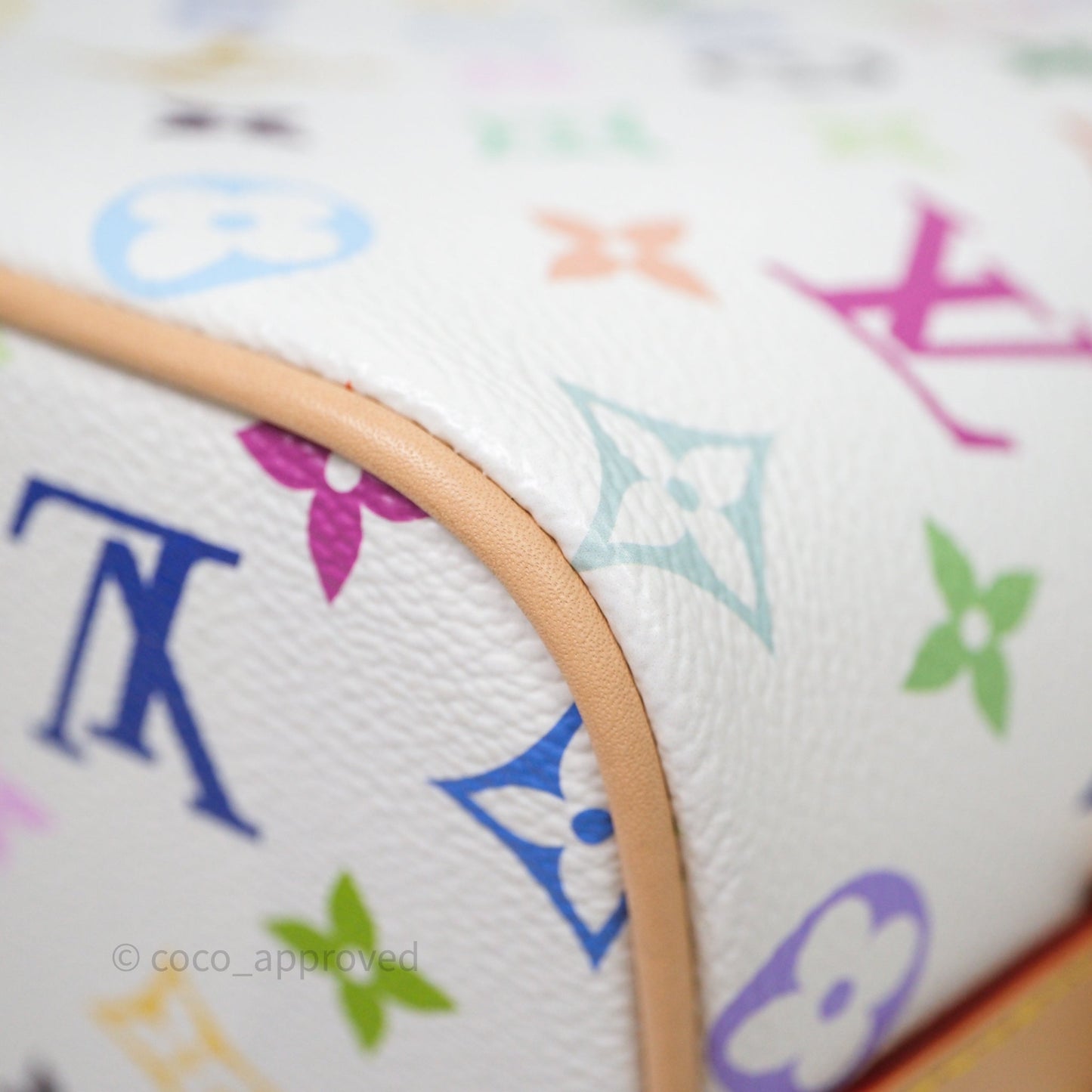 Louis Vuitton x Takashi Murakami All In BB Bag Multicolore Blanc Monogram Canvas