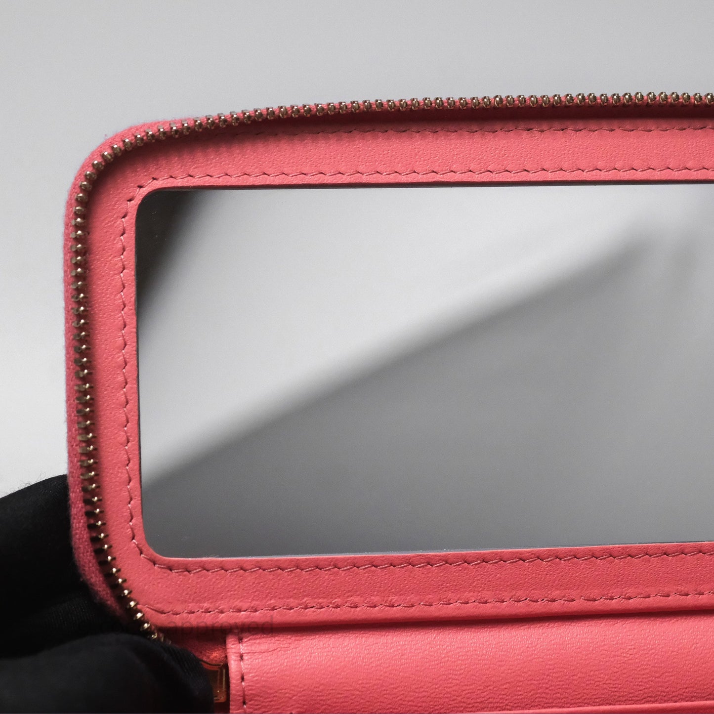 Chanel Vanity Rectangular Top Handle Pink Lambskin Gold Hardware