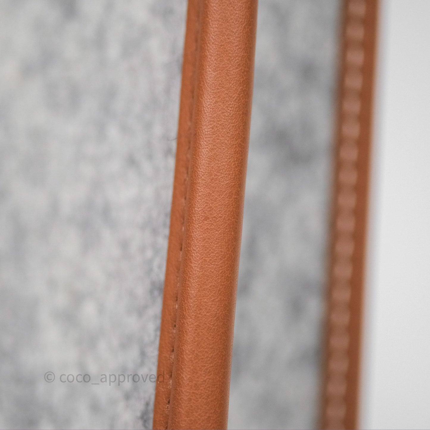 Hermès Mini Evelyne 16 Gris Clair/ Gold Wool Feutre Swift Palladium Hardware