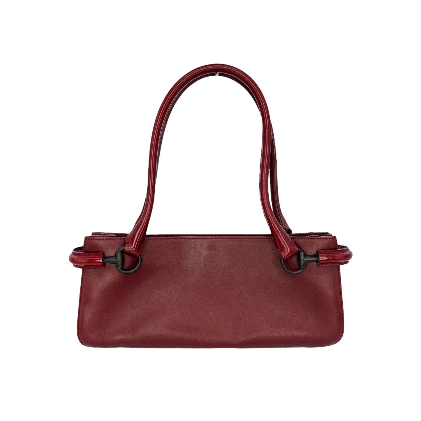 Luxury Gucci Baguette Leather Shoulder Bag