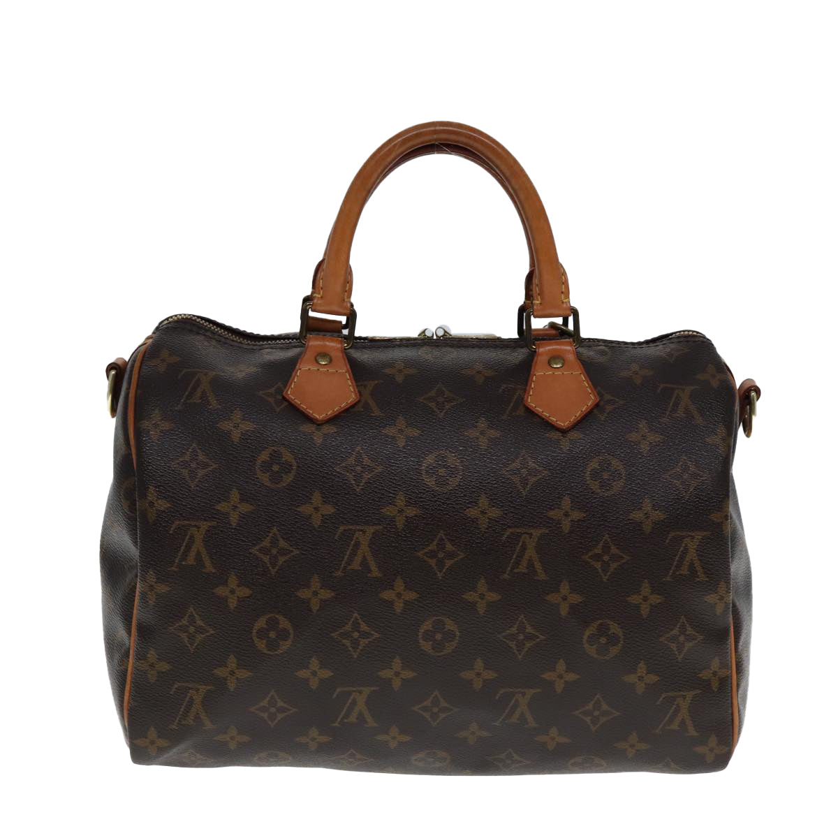 LOUIS VUITTON Monogram Speedy Bandouliere 30 Hand Bag M40391 LV 77518