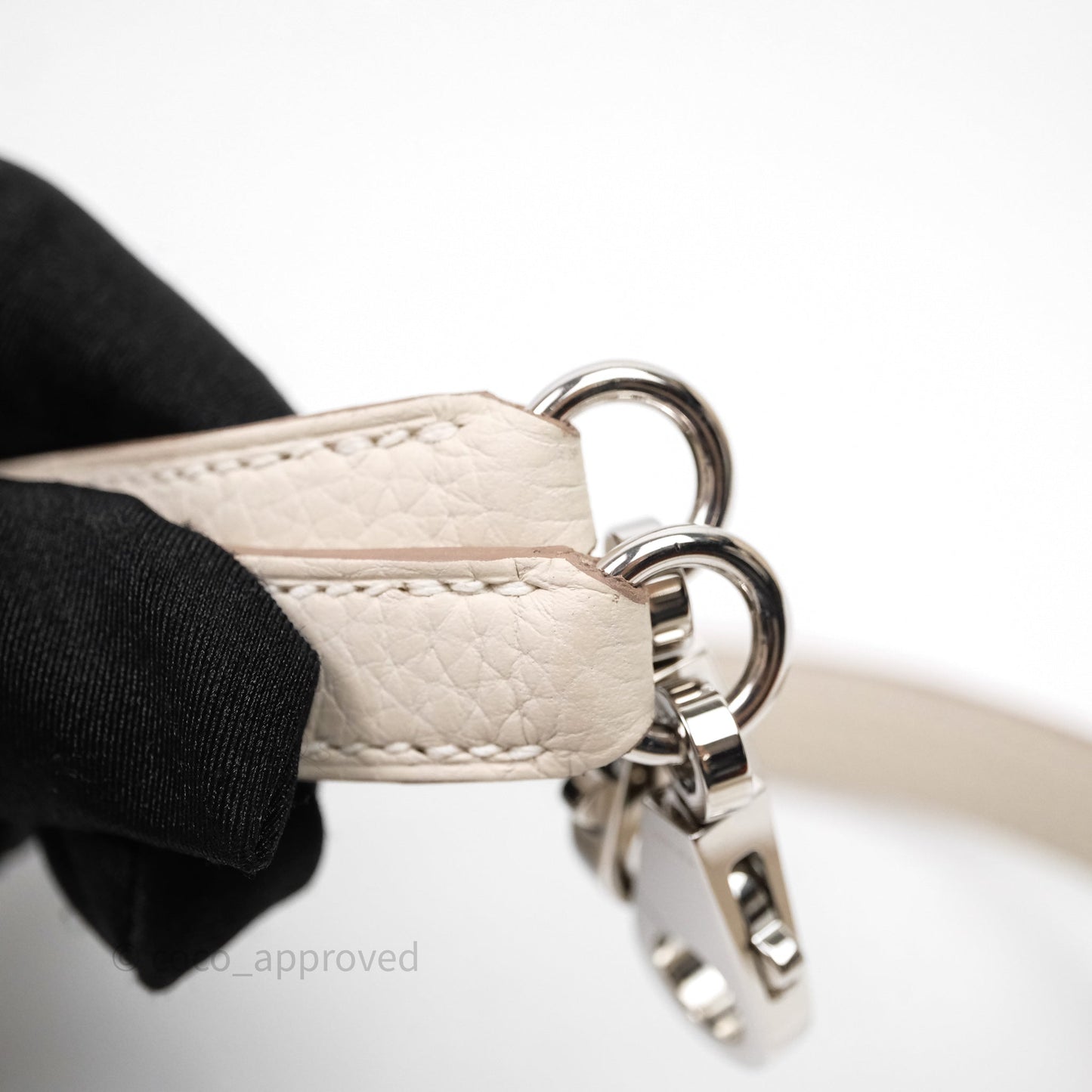 Hermes Bolide 31 Clemence Craie 10 Palladium Hardware