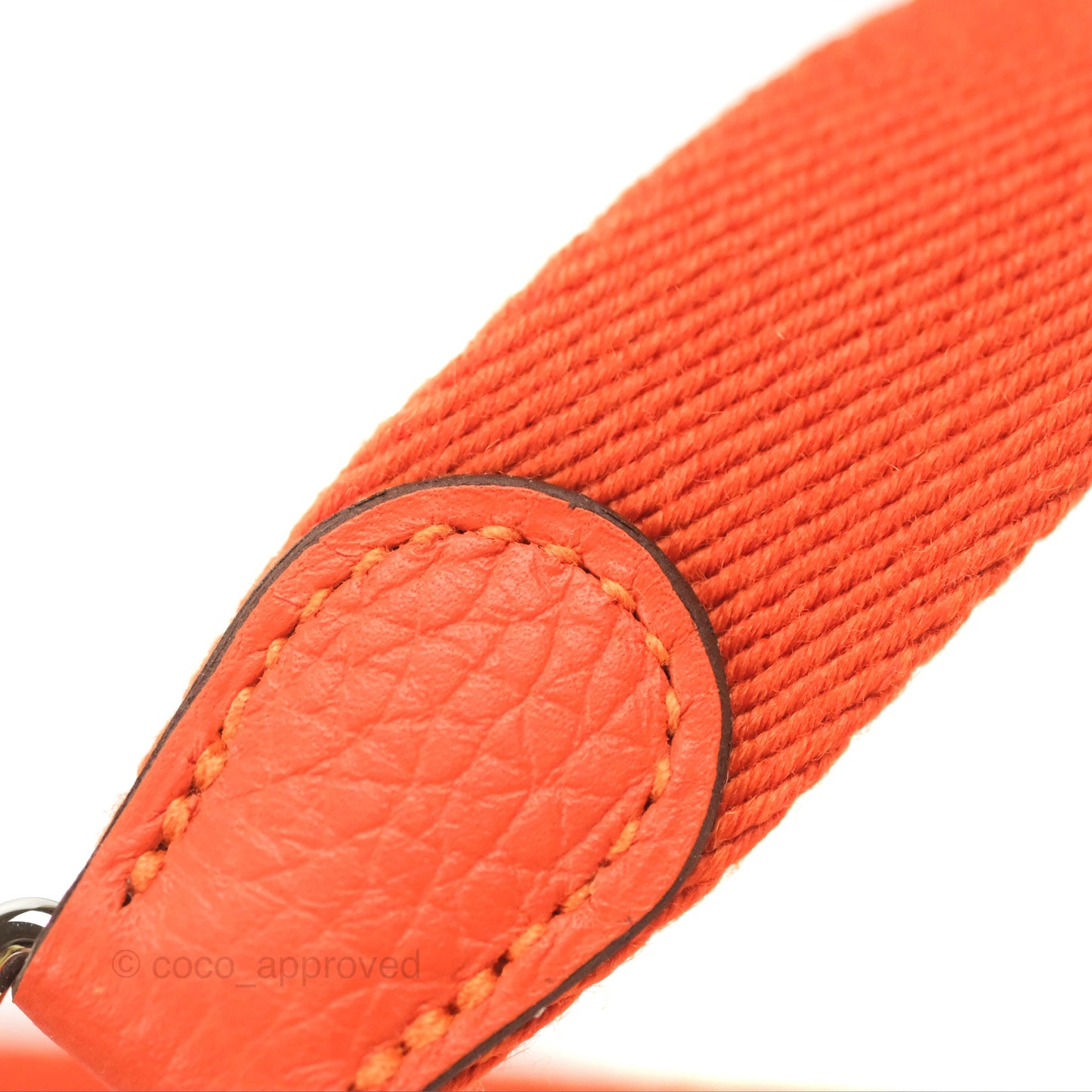 Hermès Mini Evelyne 16 Feu Clemence Palladium Hardware