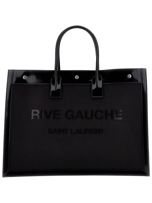 Luxury Saint Laurent 23 ss Rib GAUCHE Medium Tote Bag 742681FABXI1000 B0040477439