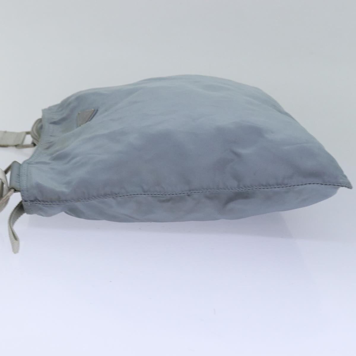 Luxury PradaShoulder Bag Nylon Light Blue 77634