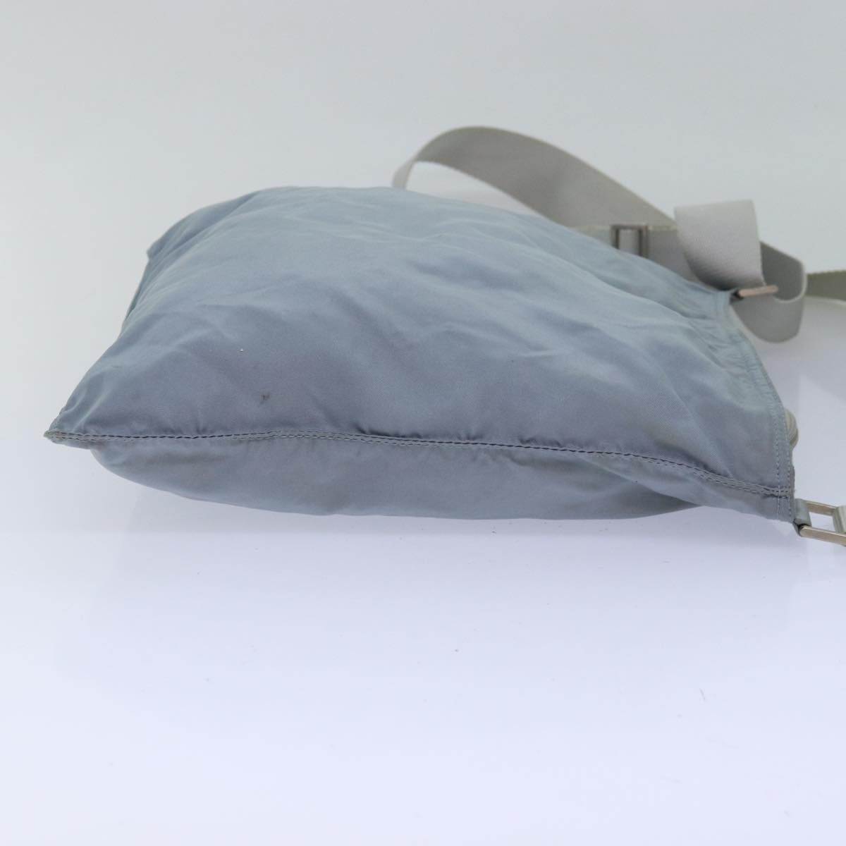 Luxury PradaShoulder Bag Nylon Light Blue 77634