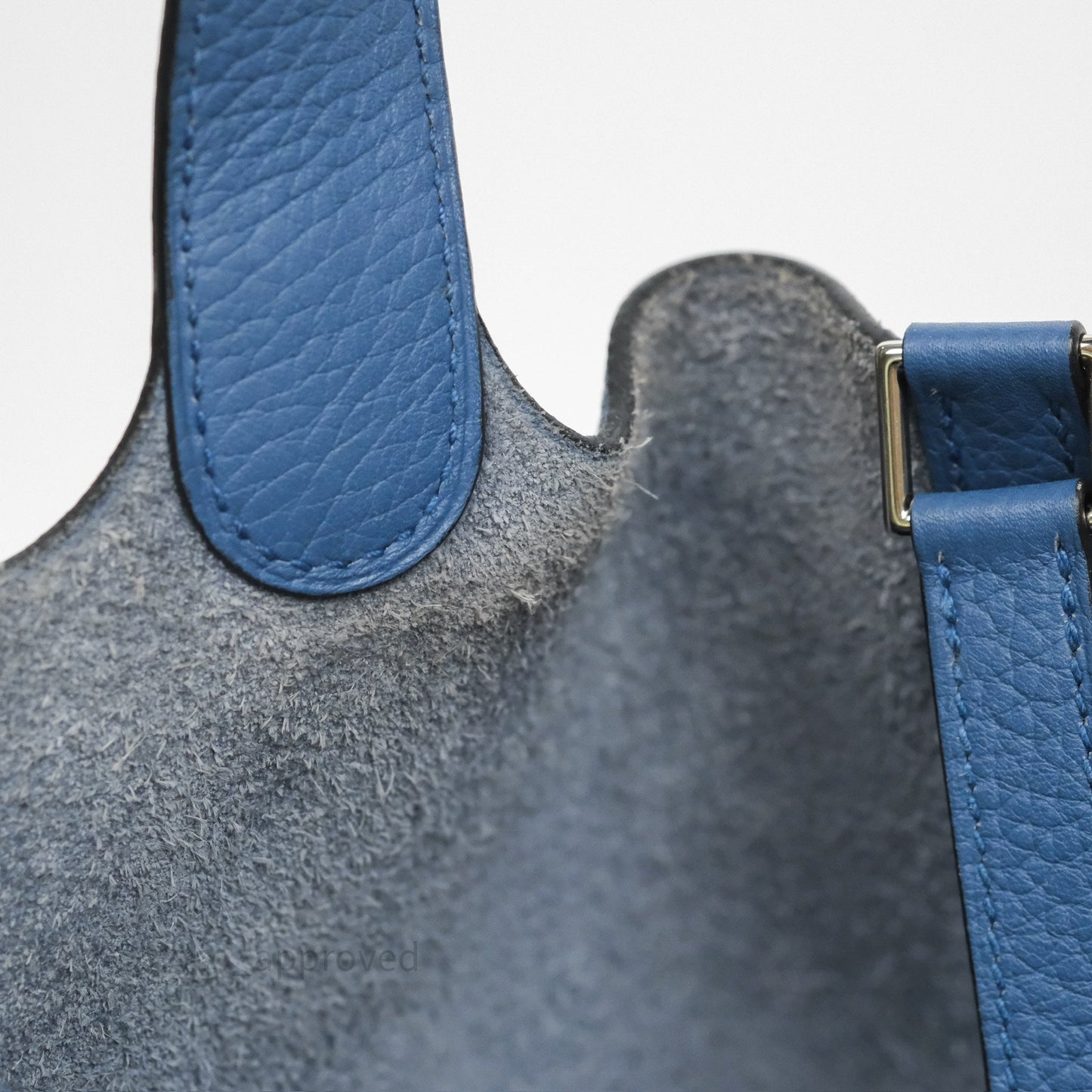 Hermès Picotin 22 Bleu Agate R2 Clemence Palladium Hardware