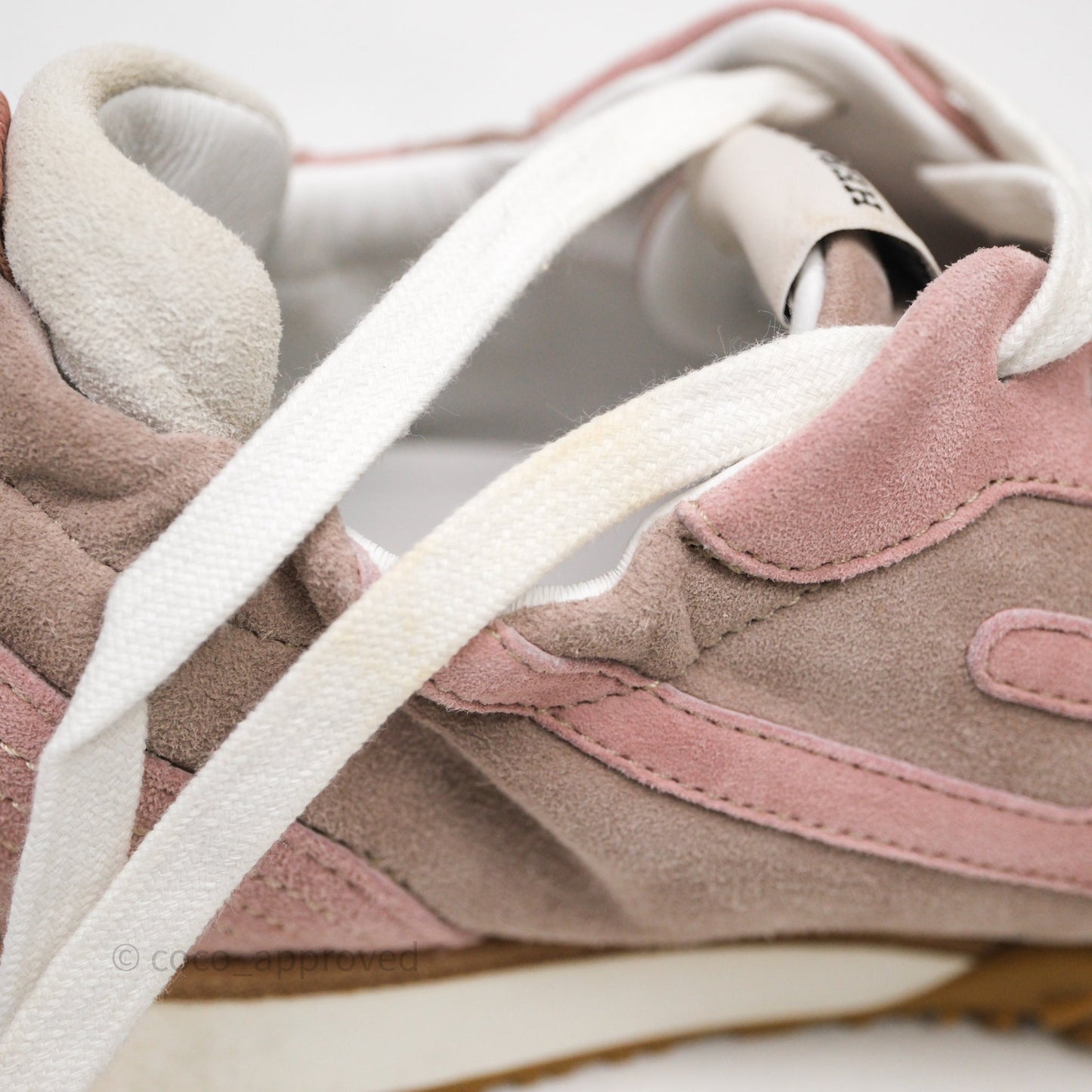 Hermès Jet Sneaker Rose Cancan /Rose Aquarelle Size 38