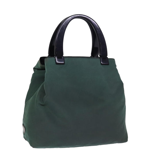 Luxury PradaHand Bag Nylon Khaki 77672