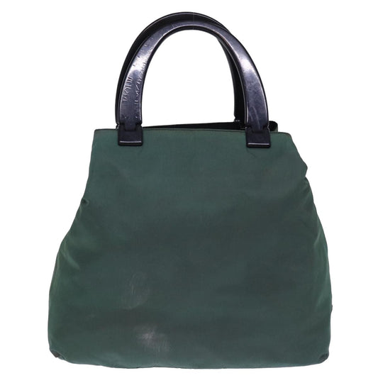 Luxury PradaHand Bag Nylon Khaki 77672