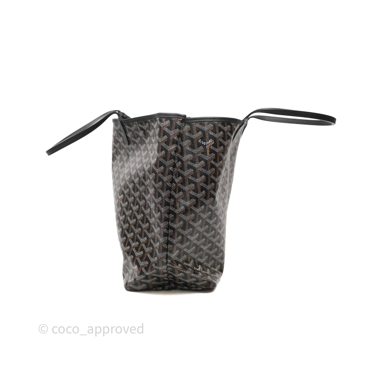 Goyard St Louis Tote PM Black
