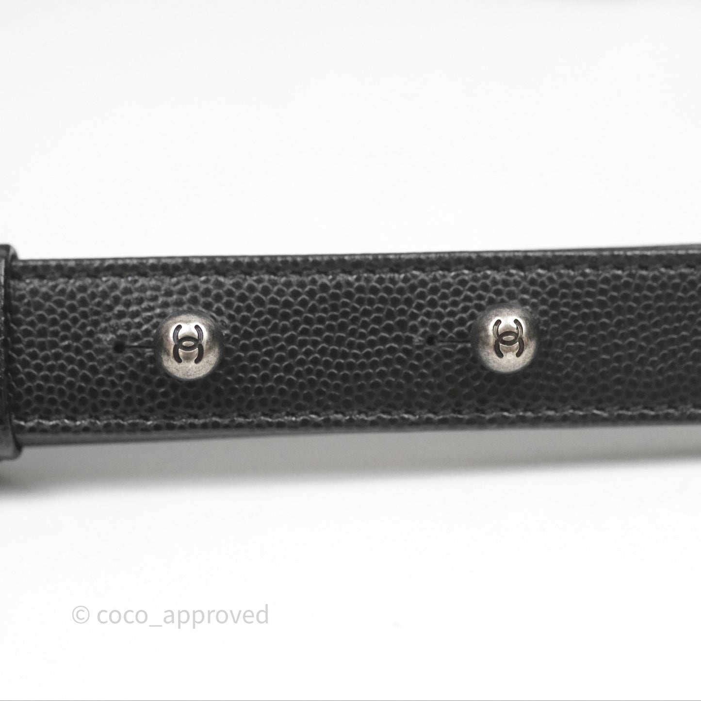 Chanel Quilted Medium Boy Black Caviar Ruthenium Hardware