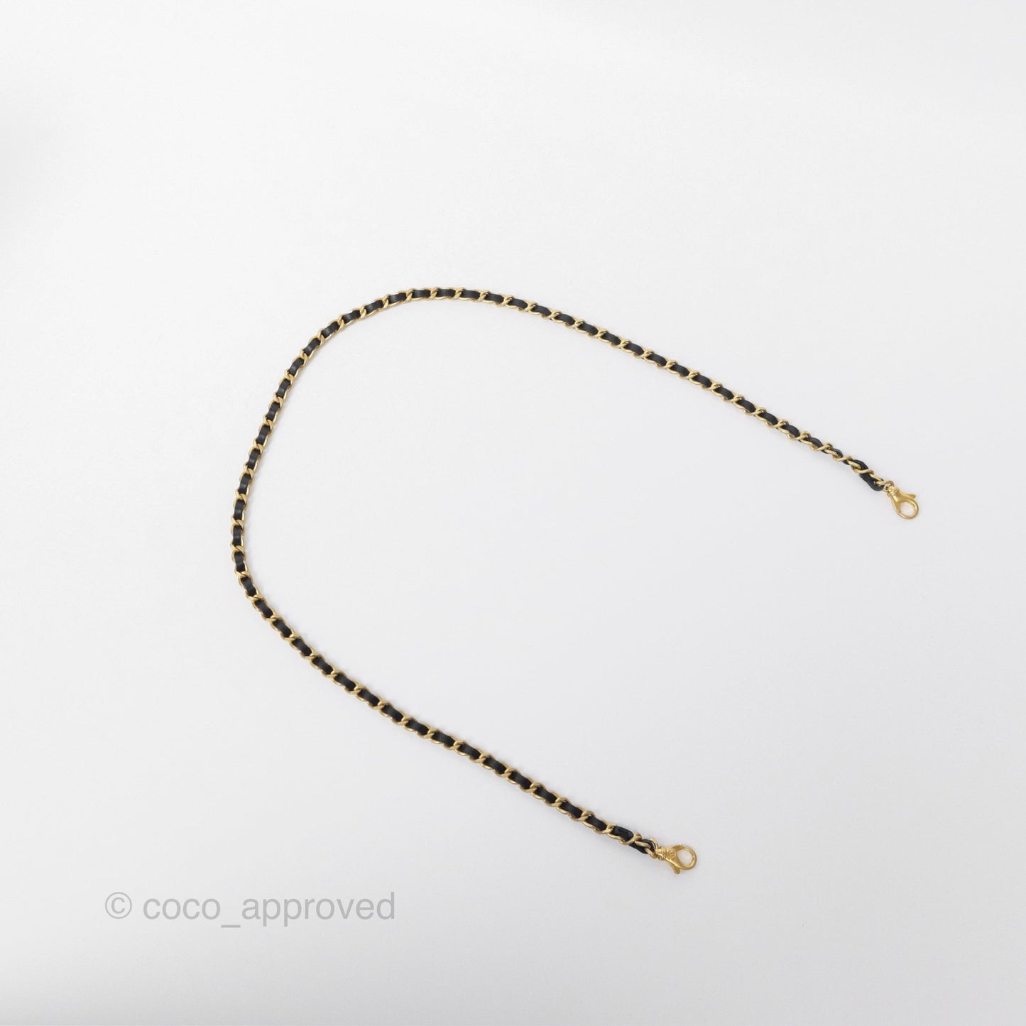 Chanel Clutch With Chain Black Lambskin Gold Hardware 23A