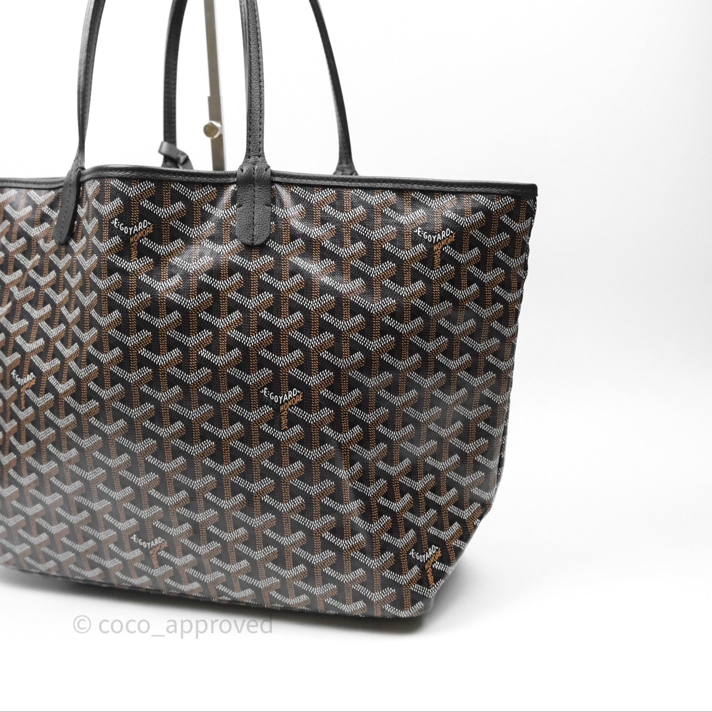 Goyard Saint Louis Tote Bag PM⁣⁣⁣⁣⁣⁣⁣⁣⁣⁣⁣⁣⁣⁣⁣⁣⁣⁣⁣⁣ Black Noir Canvas