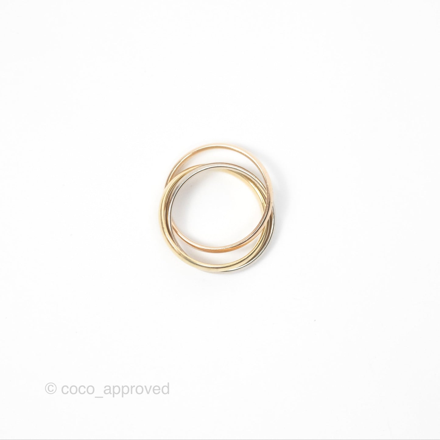 Cartier Trinity Ring White Gold/ Yellow Gold/ Rose Gold