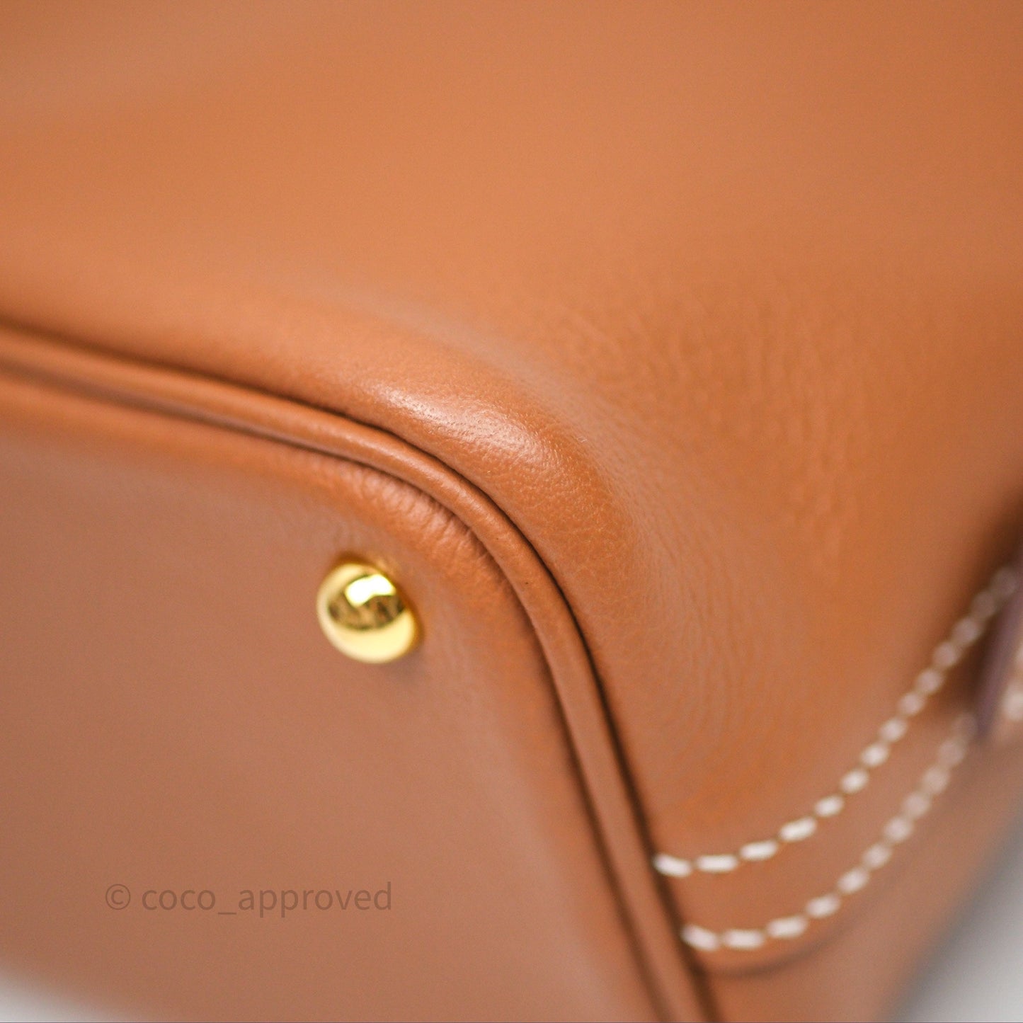Hermès Bolide Mini 1923 Gold 37 Evercolor Gold Hardware