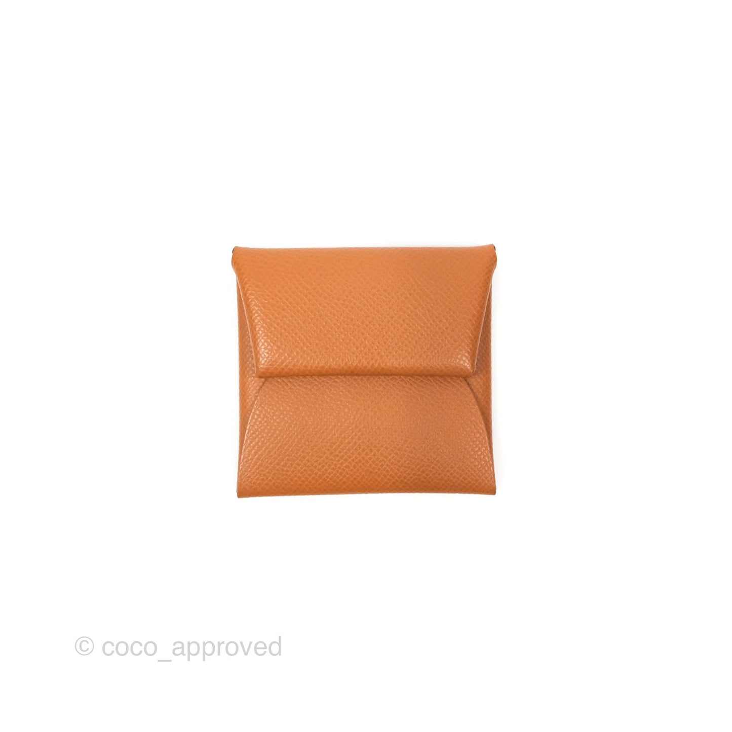 Hermès Bastia Coin Purse Gold Epsom