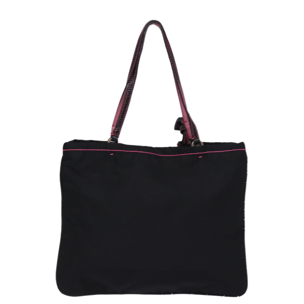 Luxury PradaHand Bag Nylon Black 77758