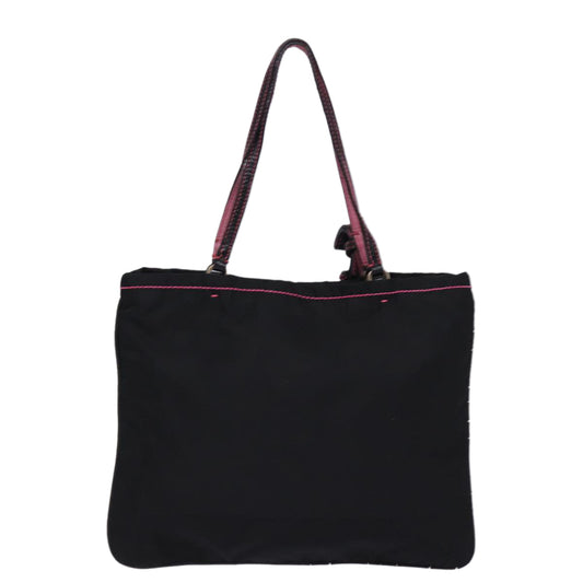 Luxury PradaHand Bag Nylon Black 77758