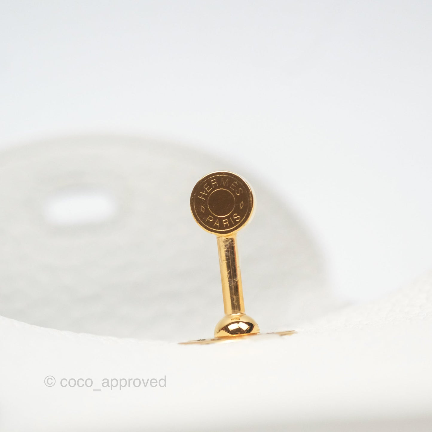Hermès Mini Lindy 20 New White 0U Clemence Gold Hardware