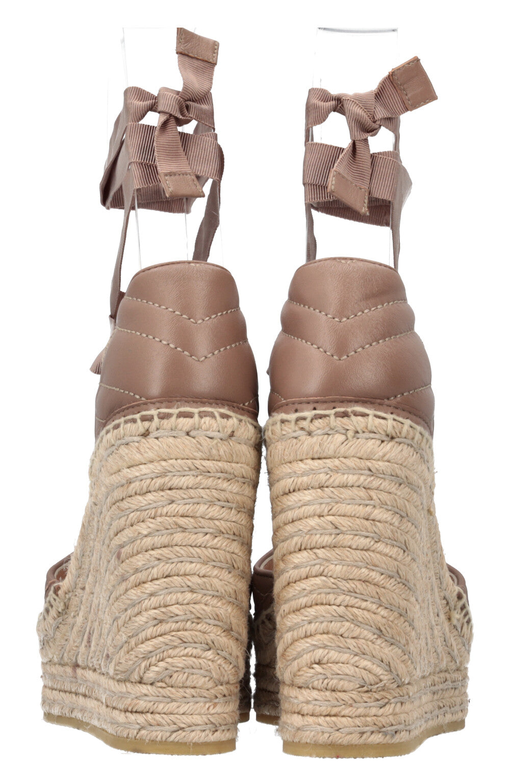 Luxury Gucci Trending 2025 Espadrilles Leather Beige
